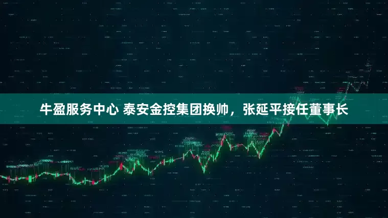 牛盈服务中心 泰安金控集团换帅，张延平接任董事长