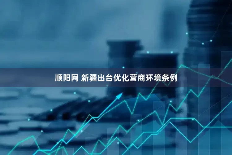 顺阳网 新疆出台优化营商环境条例