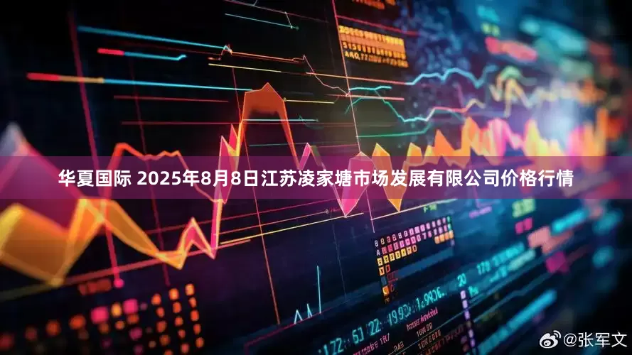 华夏国际 2025年8月8日江苏凌家塘市场发展有限公司价格行情